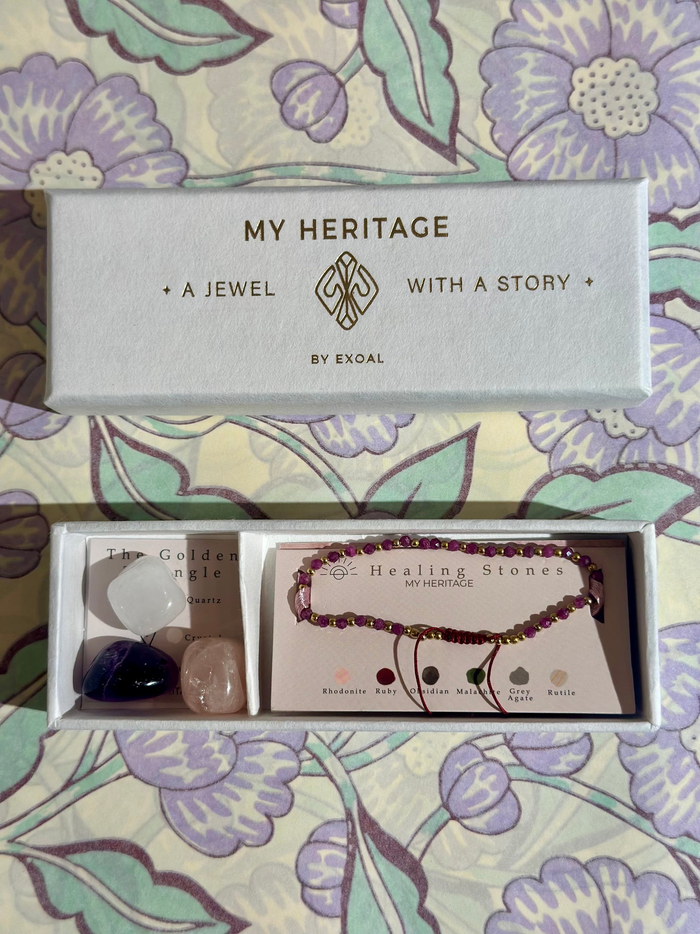 Muja Juma My Heritage - Healing Stones Armband