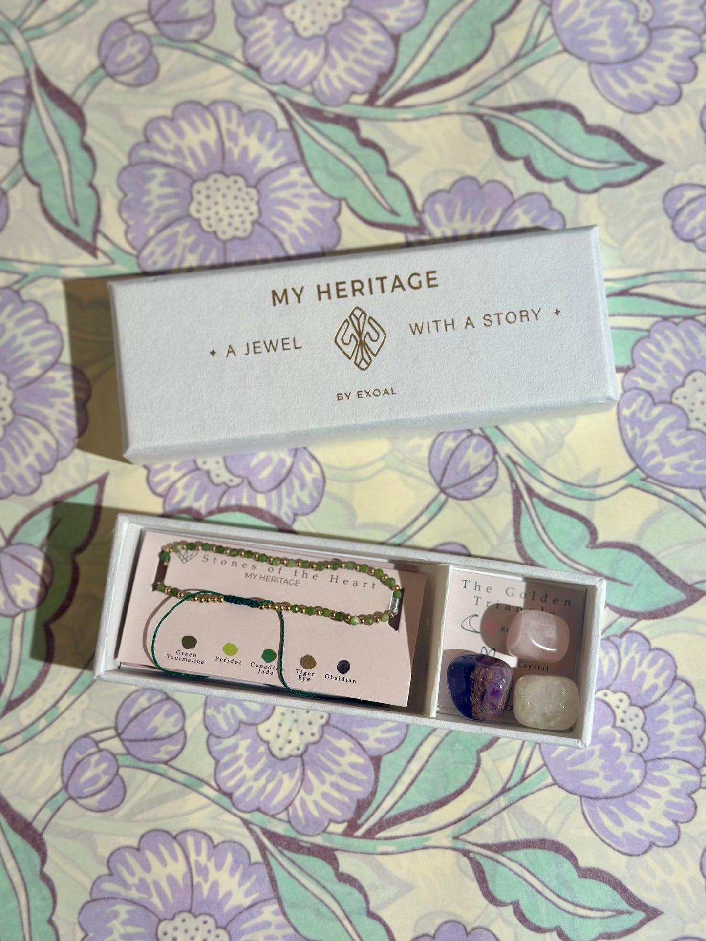Muja Juma My Heritage - Stones of the heart Armband