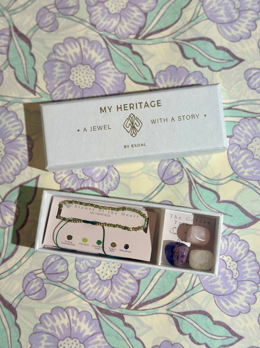 Muja Juma My Heritage - Stones of the heart Armband
