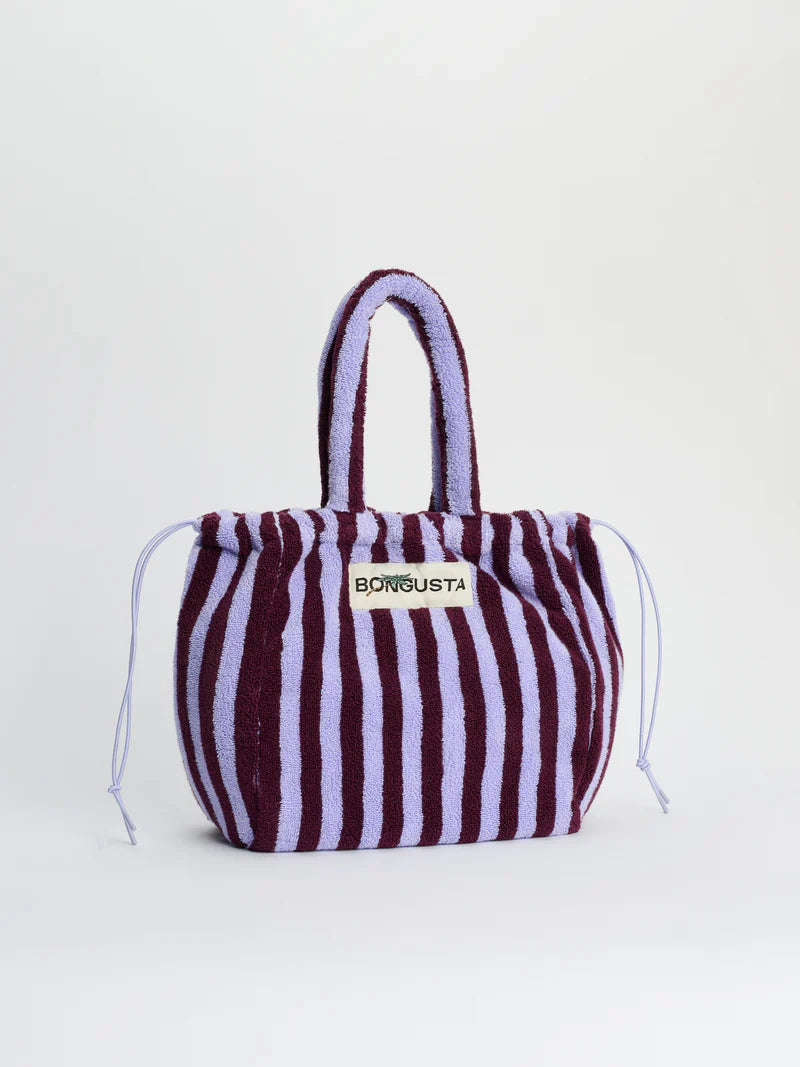 Bongusta - Naram Handbag Wine & Lavender Blue