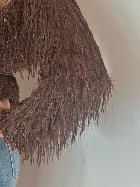 Bruin Sierlijk vestje