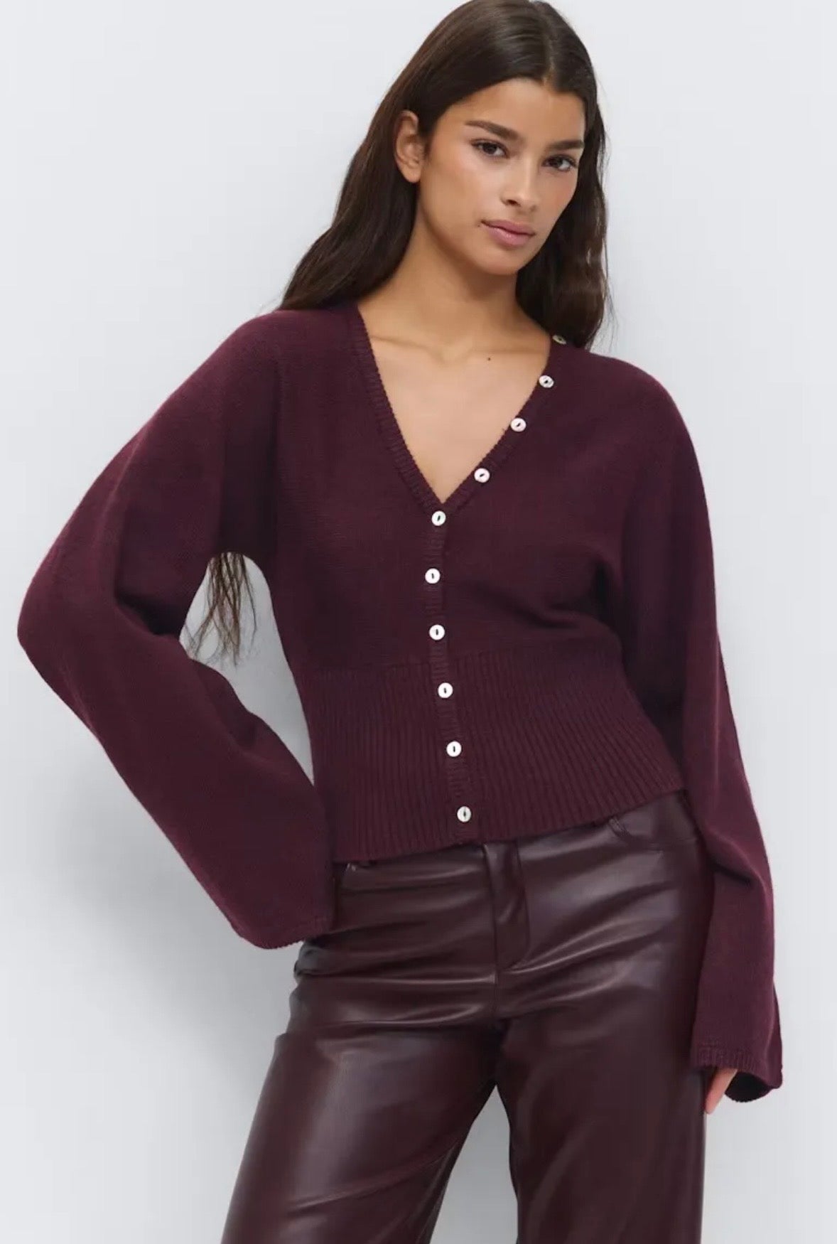 Vest - Plum