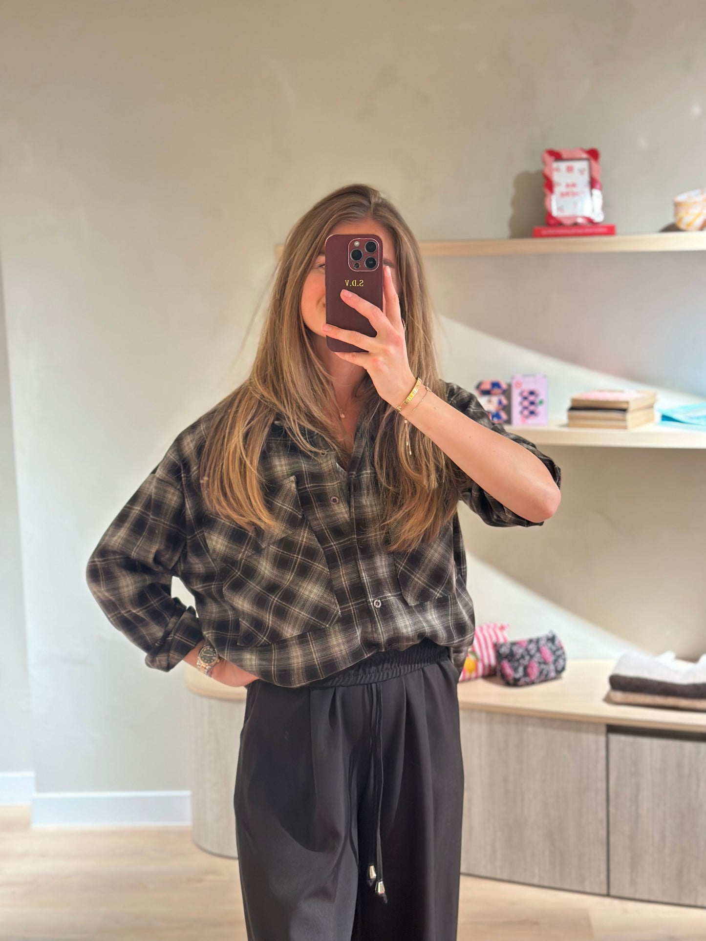 Blouse - Ruit