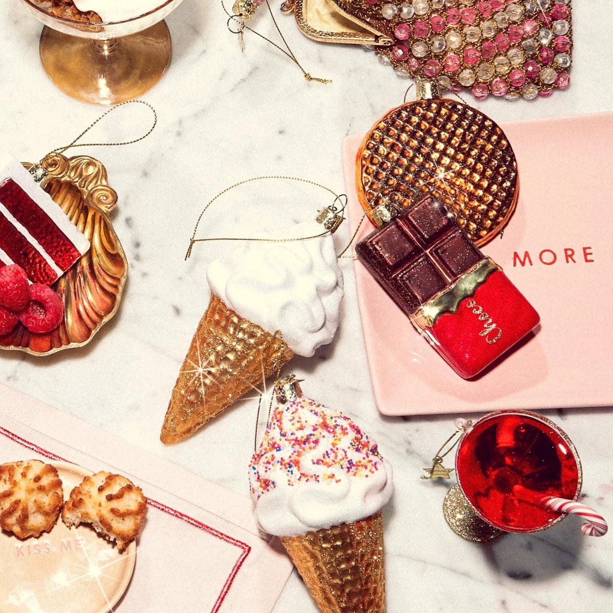 Vondels  - Chocolade Reep Kerst Ornament