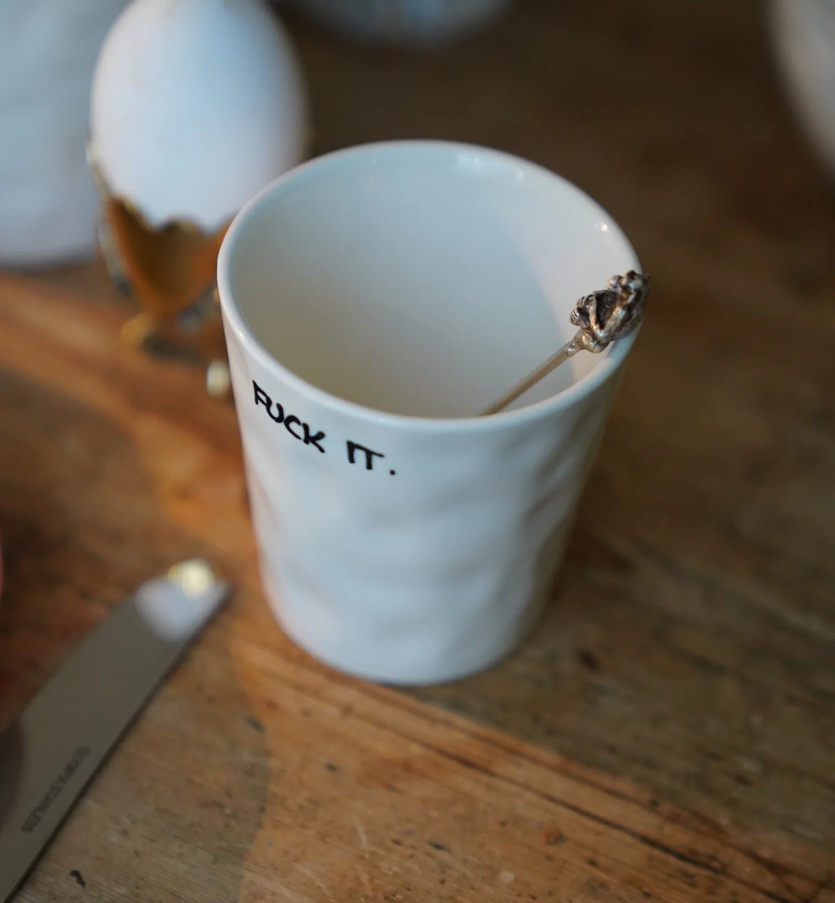 Anna + Nina - Fuck It Coffee Cup