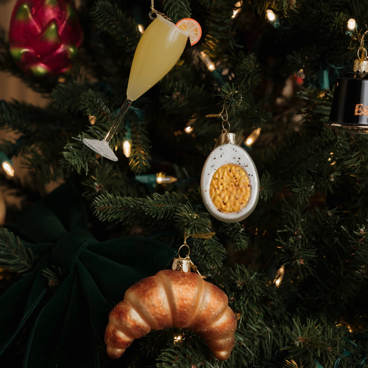 Vondels - Croissant Kerst Ornament