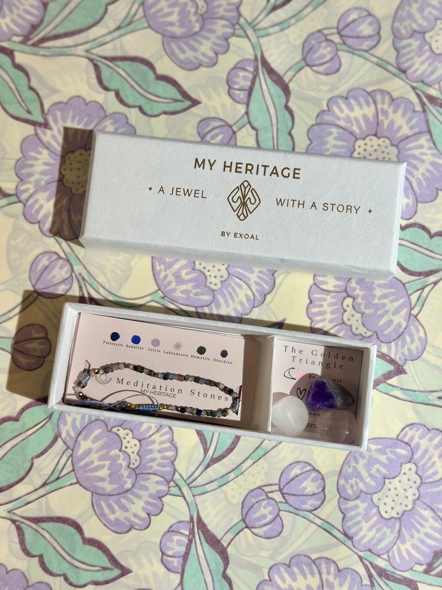 Muja Juma My Heritage - Meditation Stones Armband