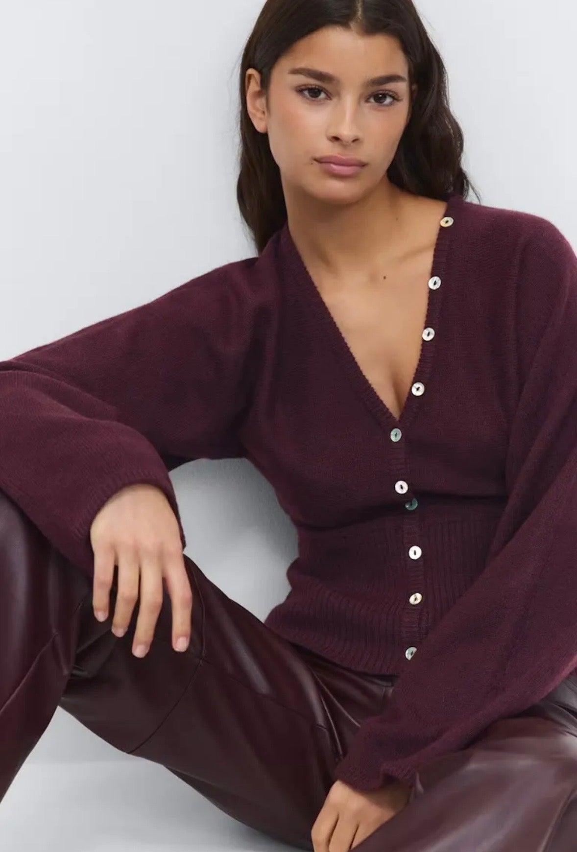 Vest - Plum
