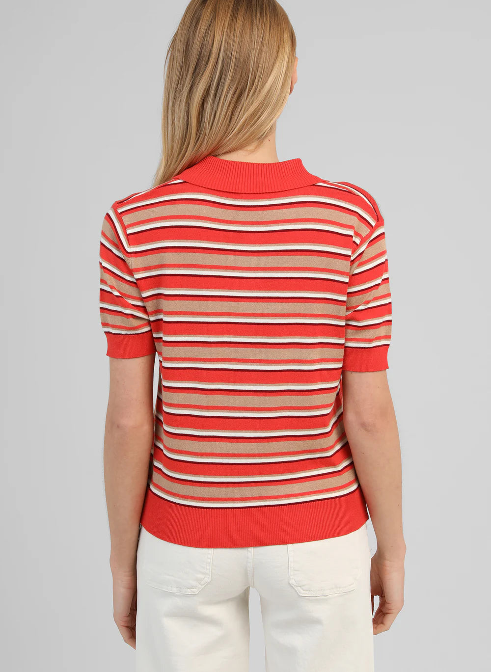 Gestreepte polo