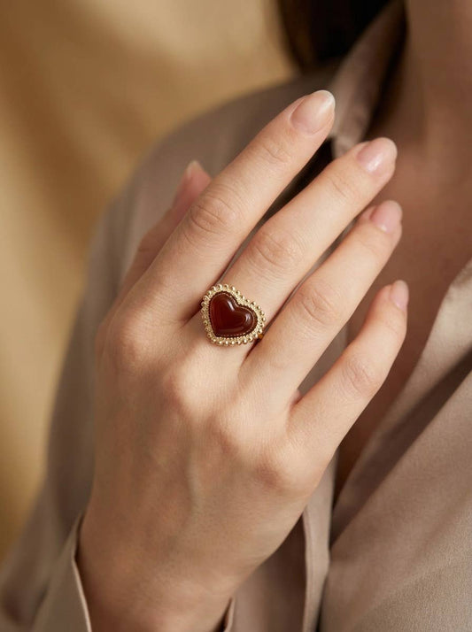 Goudkleurige Verstelbare Ring - Diana - Seyss