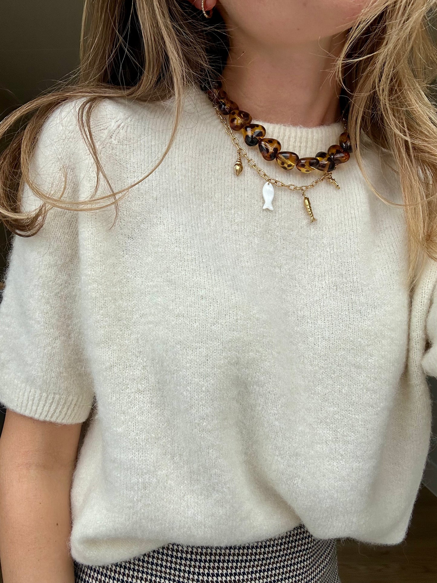 Hartjes Kralen ketting