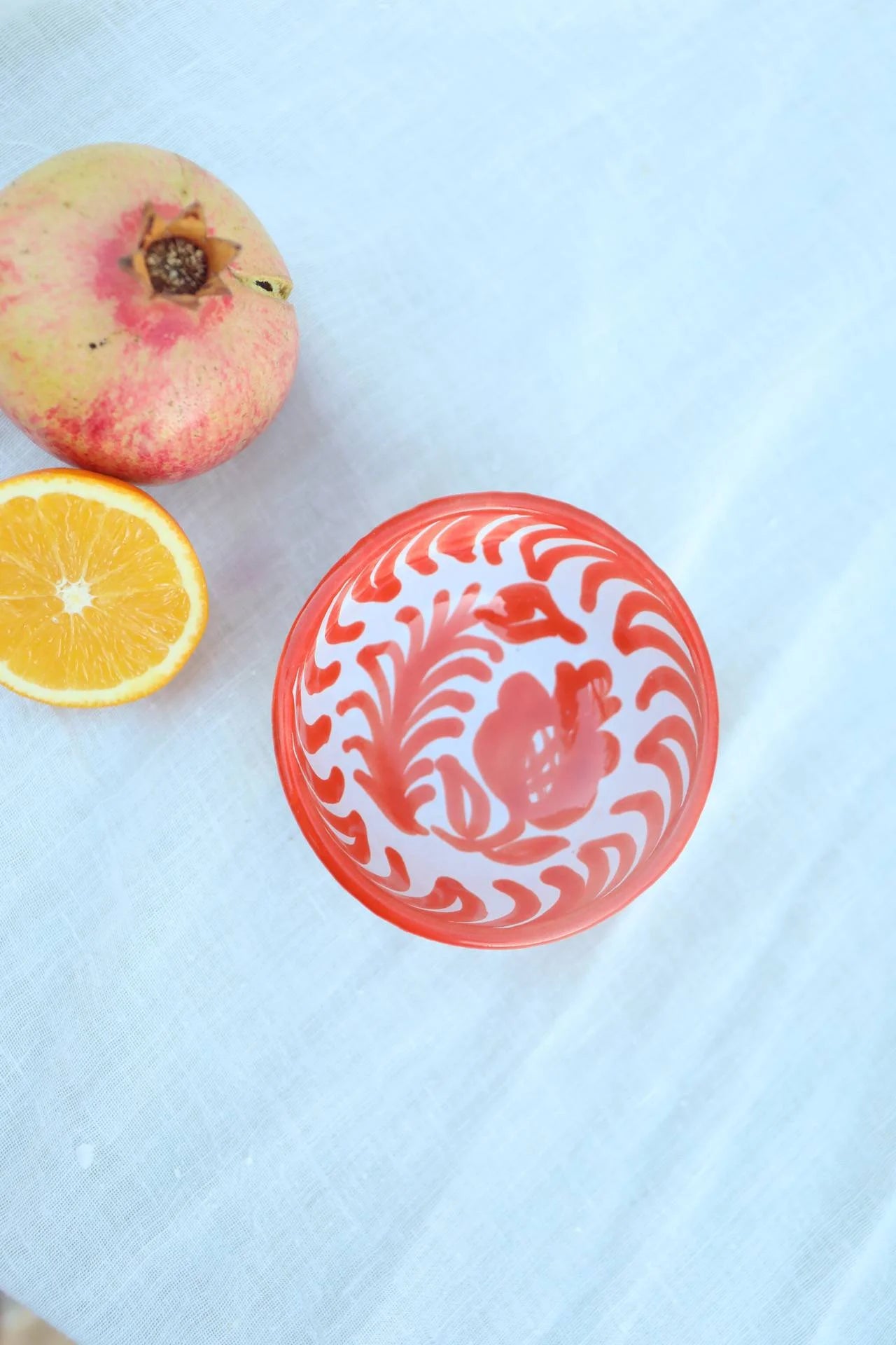 Lenta living Tapas schaaltje oranje 