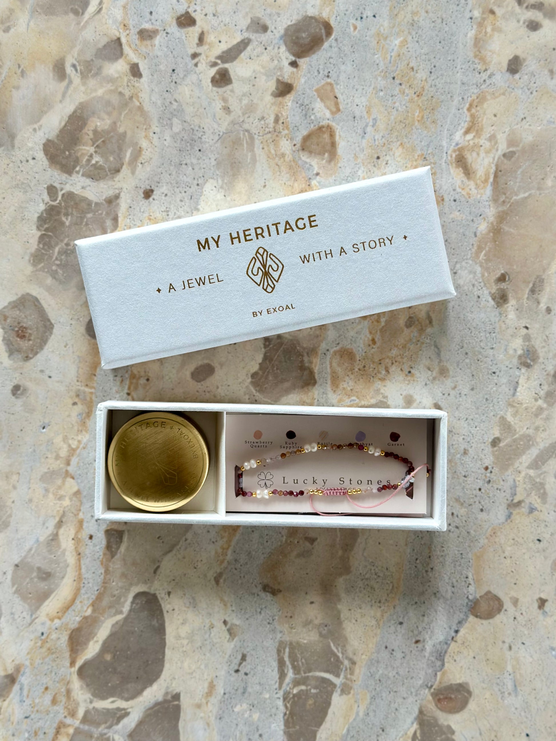 Lucky Stones Armband 
