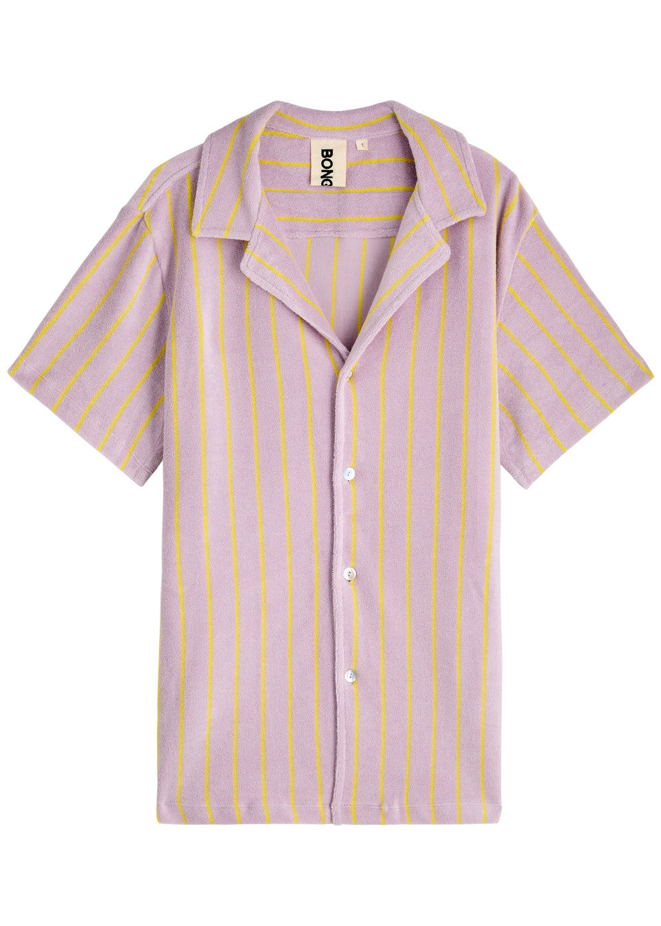 Naram shirt Lilac & neon yellow