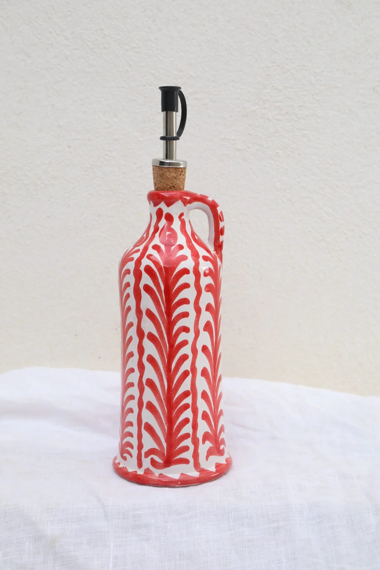 Olijfoliekan rood 