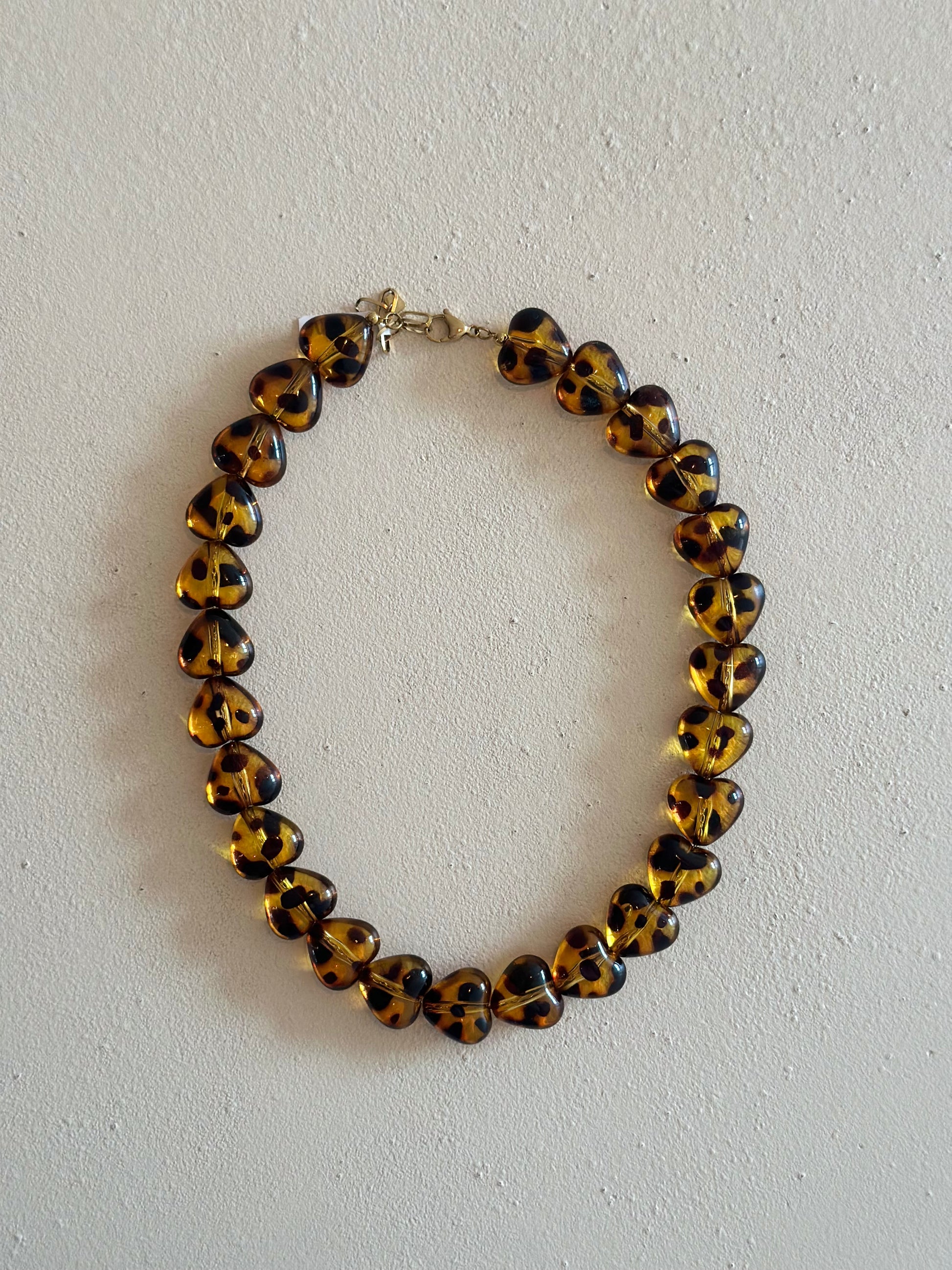 Panter kleur ketting 