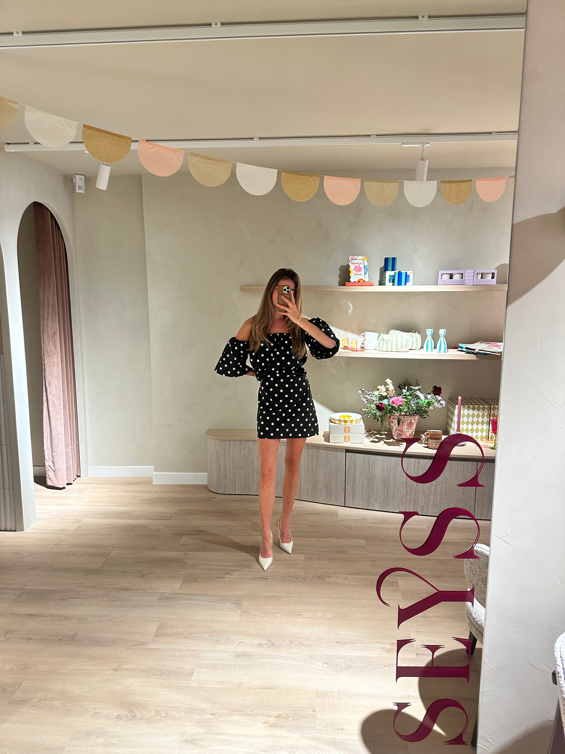 Polka dot dress 