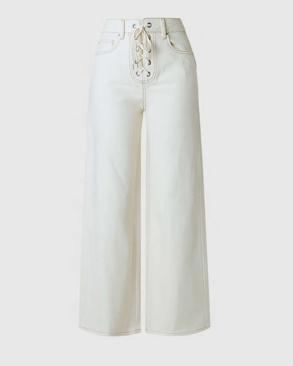 robe witte jeans