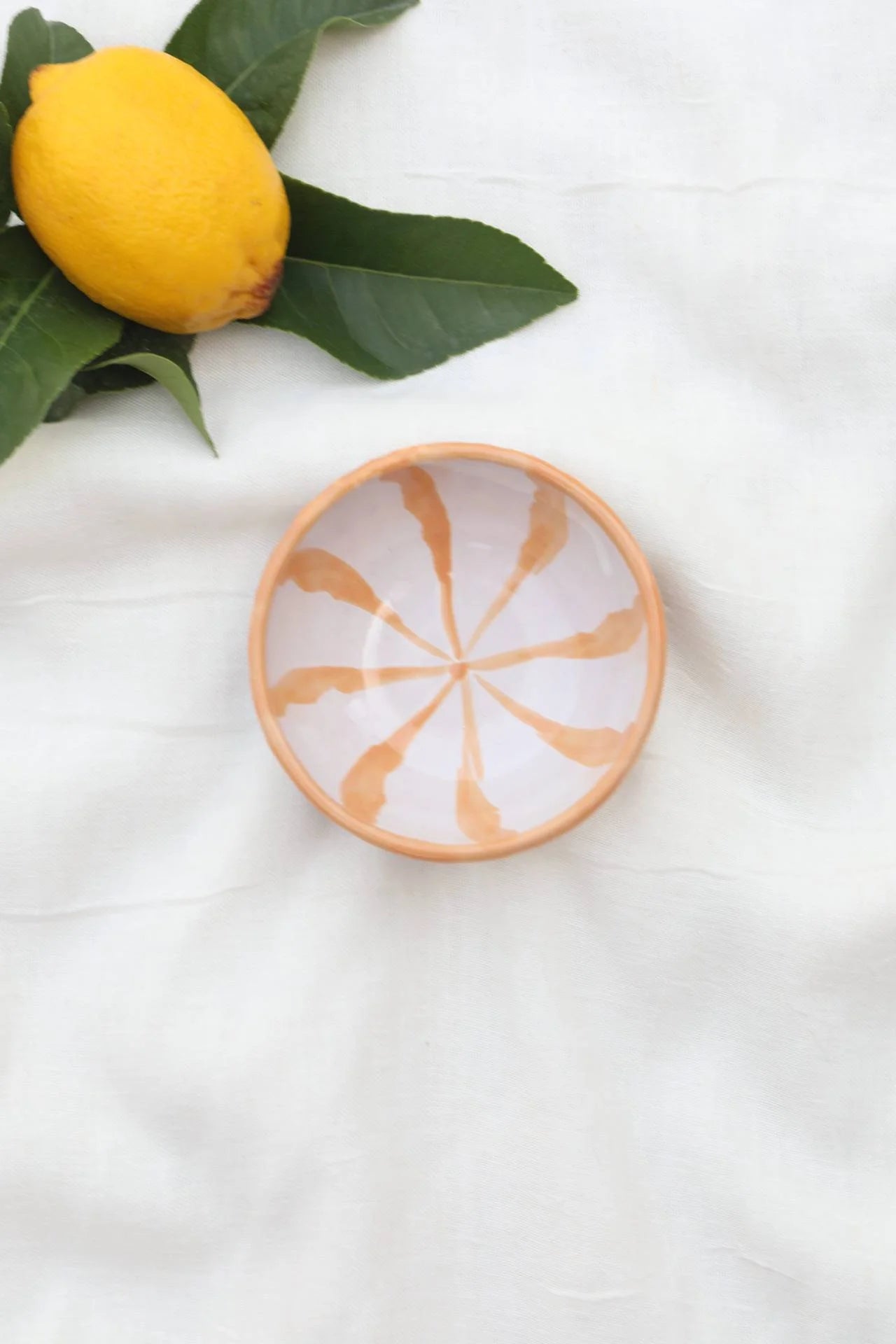 Tapas schaaltje peach