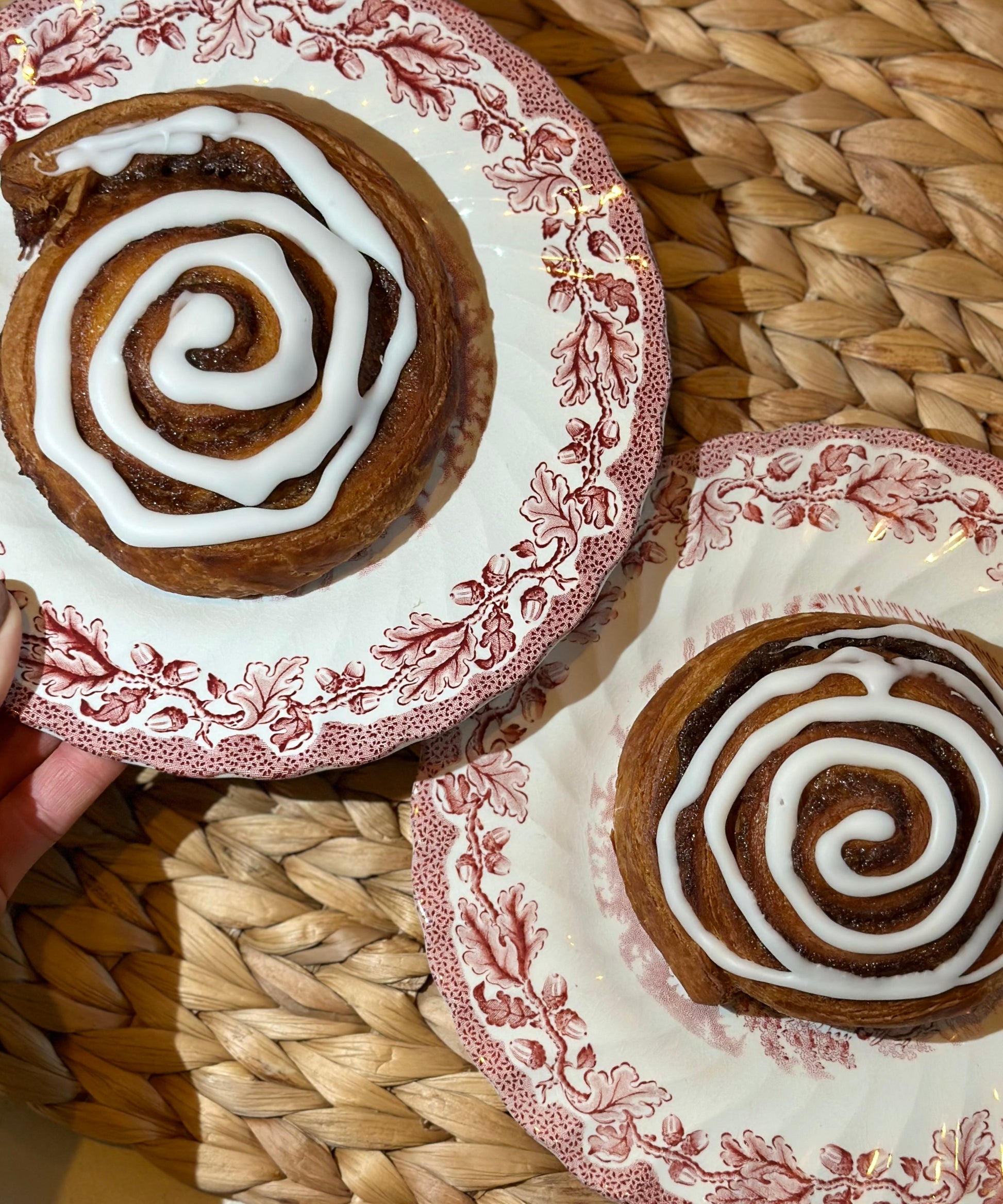 vintage gebaksbordje 