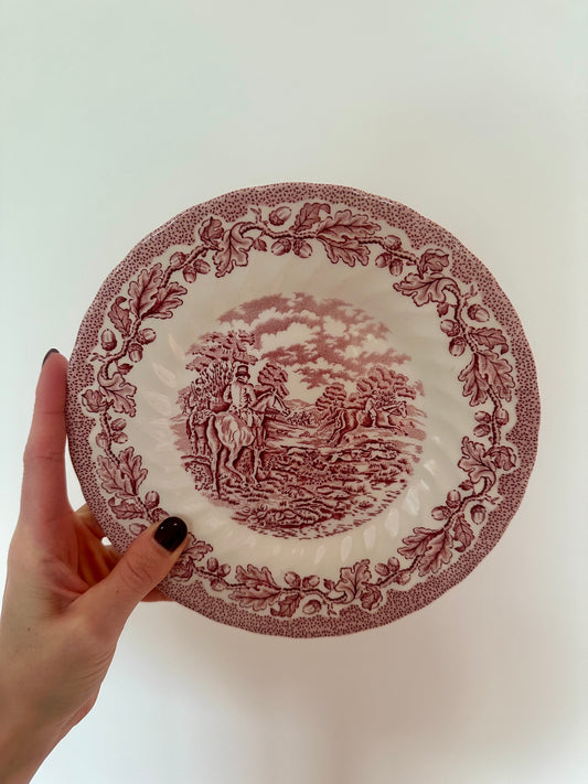 Vintage ontbijtbordje 