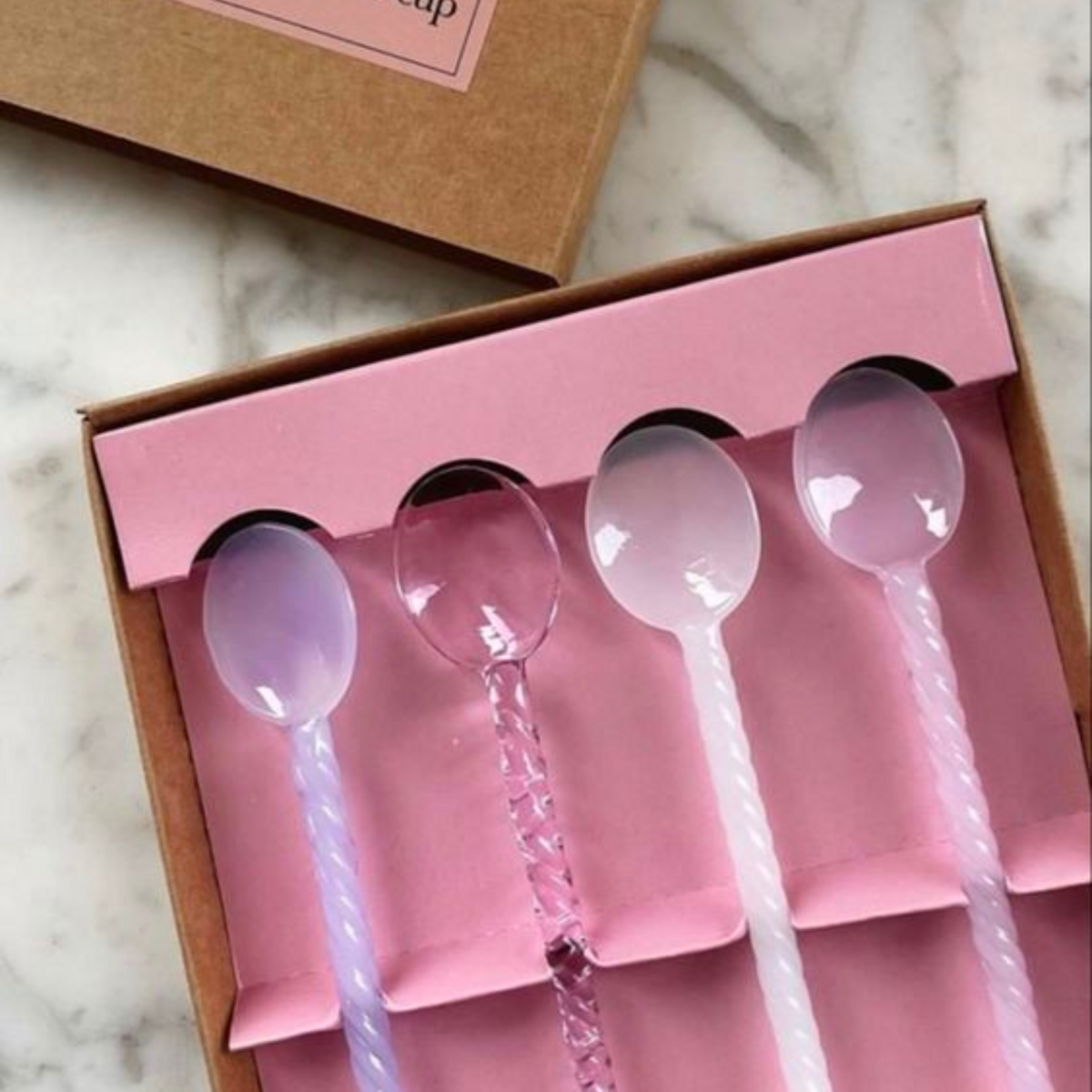Spoon Club - Twisted Glass Spoons